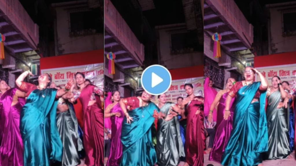 group of women amazing dance on famous song Dilat Zapuk Zupuk vajta rahtay