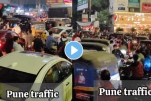 Video : Pune Traffic Surg