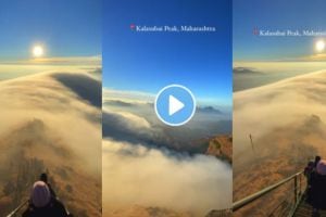 kalsubai shikhar video goes viral on social media