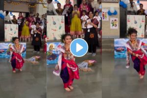 VIDEO : a child girl Graceful Koli Dance Performance Steals Hearts