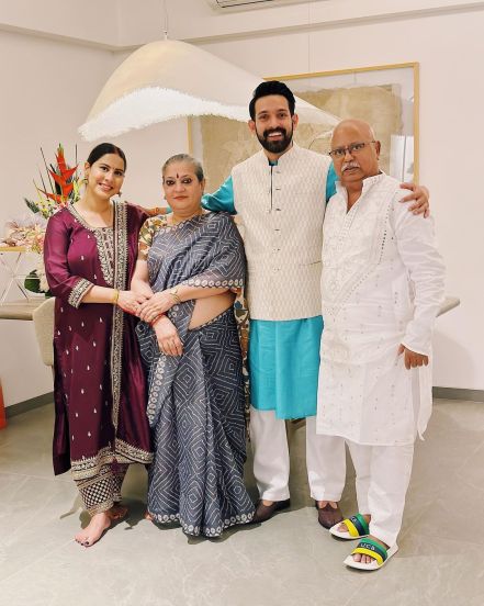 Vikrant Massey family