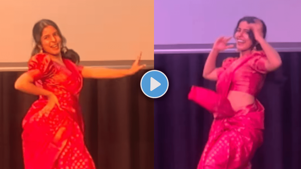 Viral video of Indian student dances to Fevicol Se song in Australia university event in saree