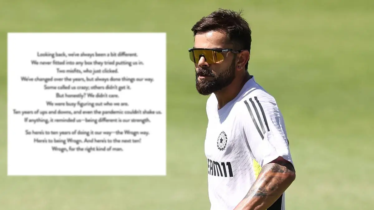 Virat Kohli Viral Post: बॉर्डर गावस्कर ट्रॉफीपूर्वी विराट कोहलीच्या पोस्टने उडवली खळबळ; पोस्टमध्ये नेमकं काय म्हटलंय?