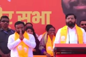 Eknath Shinde, Eknath Shinde comment on Mahavikas Aghadi, Mehkar,