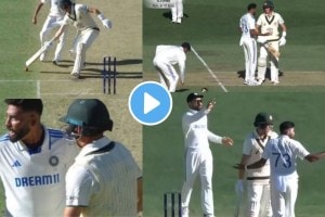 Mohammed Siraj and Marnus Labuschagne Fight Virat Kohli Angry and Puts off Bails in IND vs AUS Perth Test Watch Video