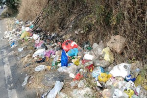 old Pune-Mumbai highway, Garbage piles, Garbage,