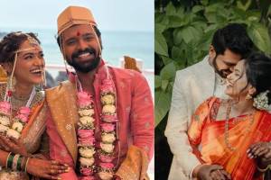 Abhishek Gaonkar and Sonalee Gurav Wedding