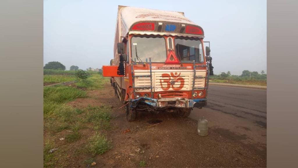 Three died on the spot after speeding car hit container on Phaltan Pandharpur