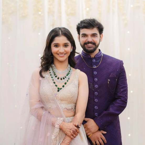 actor ambar ganpule and actress shivani sonar bachelor party photos