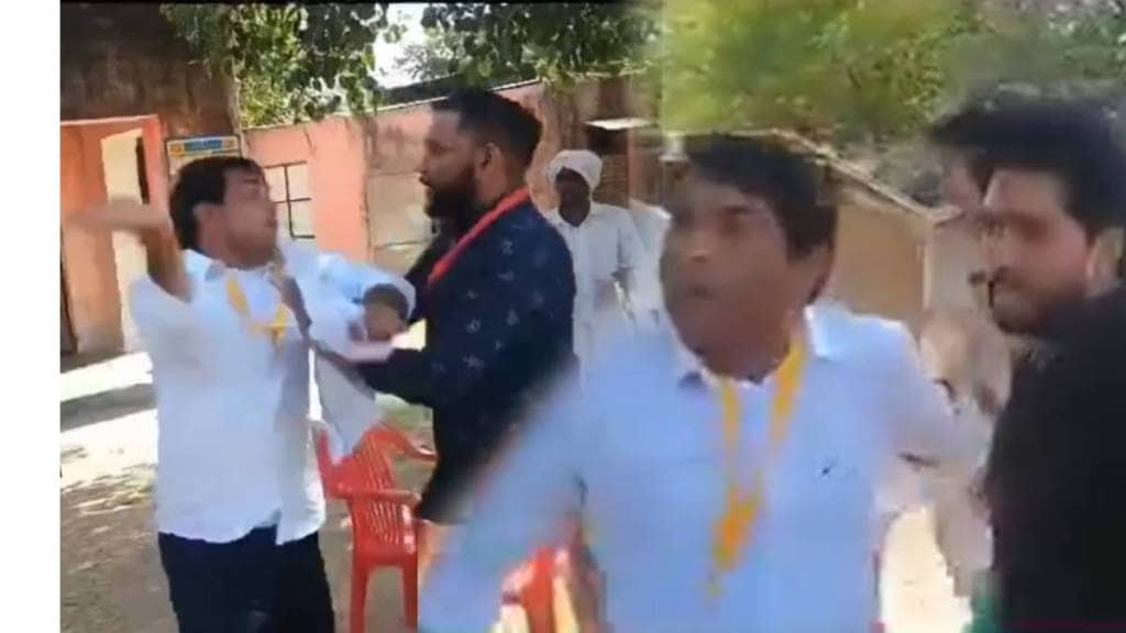 ajasthan By-Election naresh meena assaults malpura SDM amit chaudhary