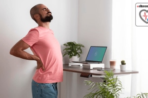 Back pain and leg pain due to incorrect posture can lead sciatica or scoliosis