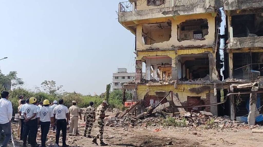 41 Illegal Buildings Demolished in Vasai Virar