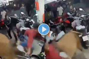 bull Fight Viral Video | Bull Attack on boy Wearing Red Shirt