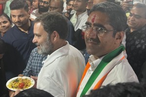 Rahul Gandhi poha Nagpur