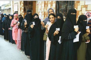 muslim majority areas voting