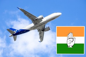 congress arranged special flight for mla