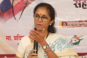 supriya sule criticizes mahayuti