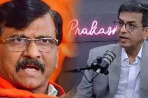 d y chandrachud on sanjay raut