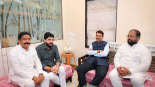 Devendra Fadnavis visited all interested leaders at their homes