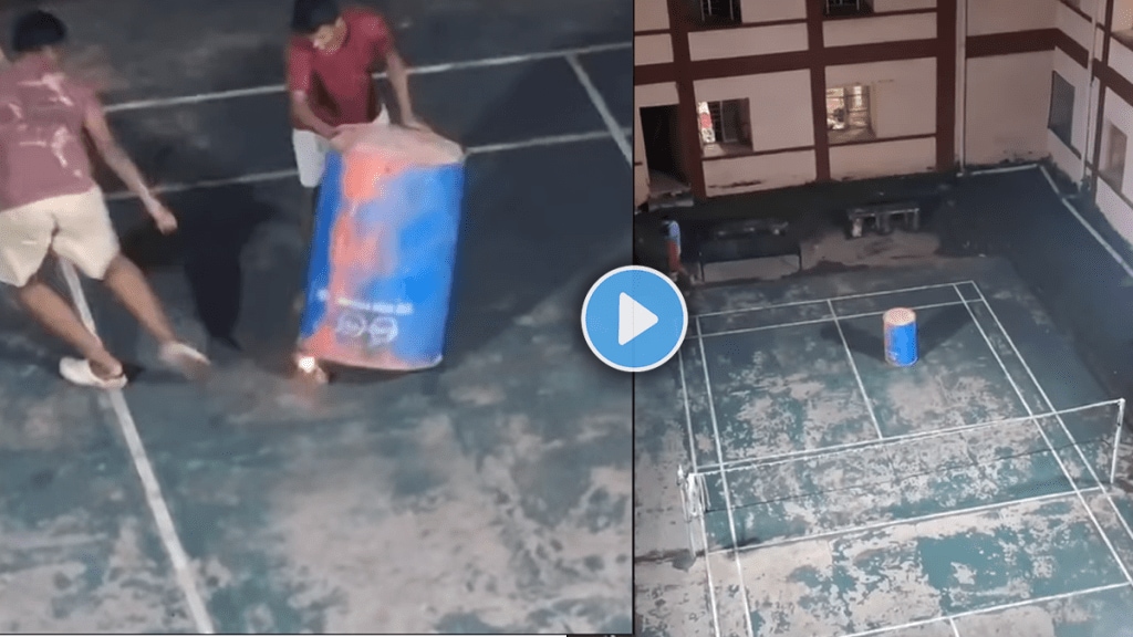 Viral video of hostel boys put firecrackers in the drum Diwali video went viral on social media