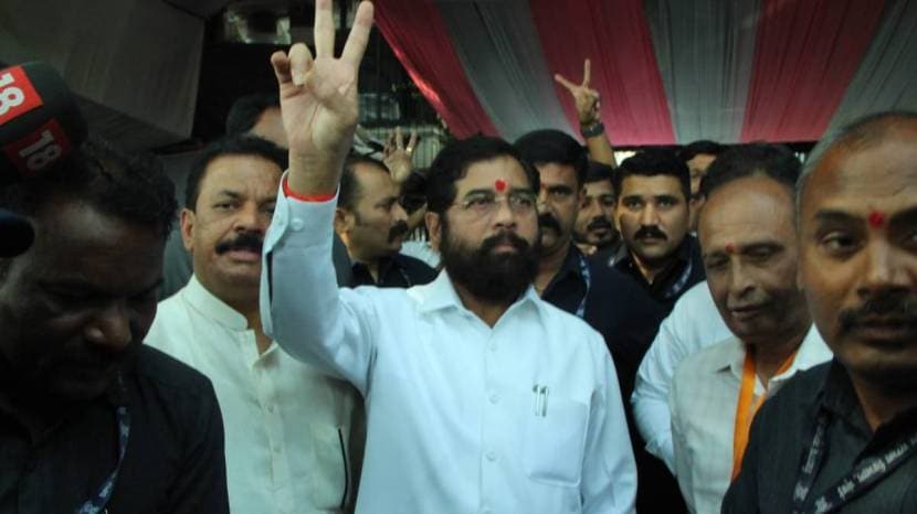 Eknath shinde, Kopri Pachpakhadi Result, Eknath shinde Kopri Pachpakhadi Result