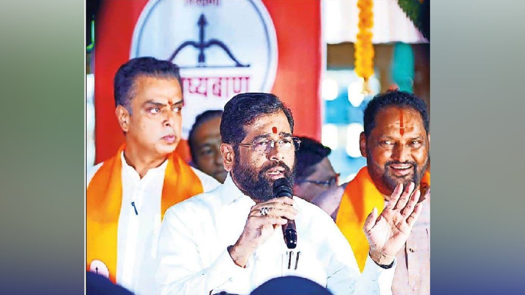 Eknath Shinde criticizes Uddhav Thackeray over the project Print politics news