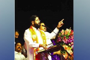 Chief Minister Eknath Shinde started campaigning for assembly elections in Mumbai print politics news