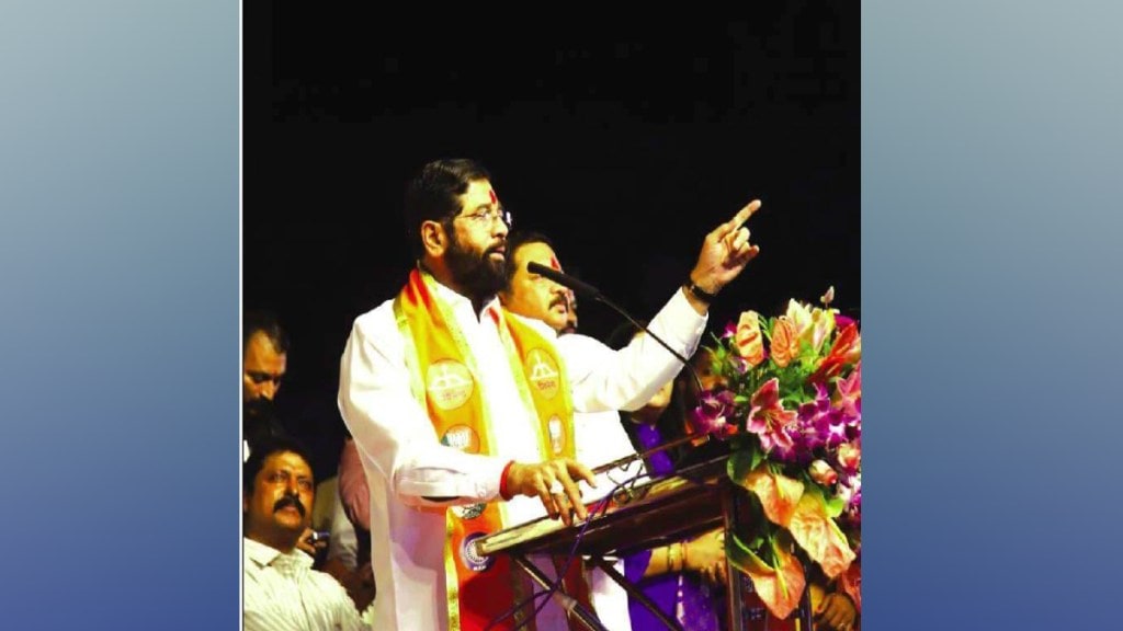 Chief Minister Eknath Shinde started campaigning for assembly elections in Mumbai print politics news