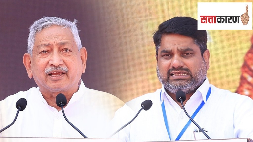 Satej Patil and Shahu Maharaj in Kolhapur Vidhan Sabha Election 2024