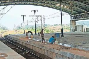 work of Gavhan station is incomplete