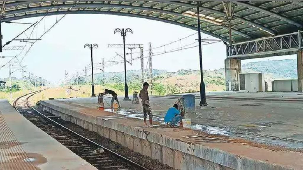 work of Gavhan station is incomplete