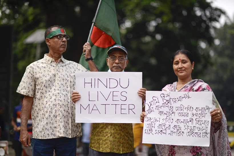 Bangladesh Hindu protests