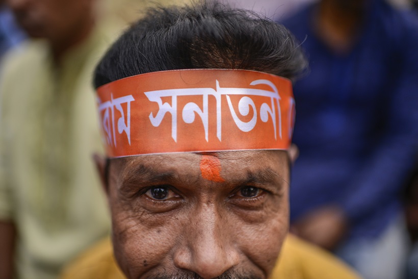 Bangladesh Hindu protests