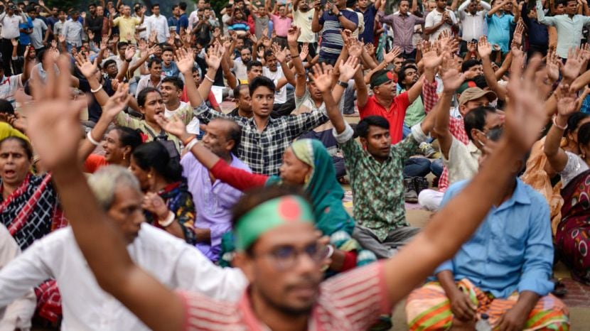 Bangladesh Hindu protests