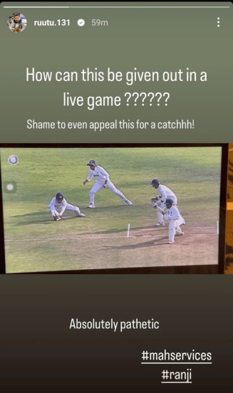 Ruturaj Gaikwad Instagram Story