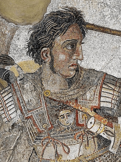 Alexander Mosaic (detail), House of the Faun, Pompeii