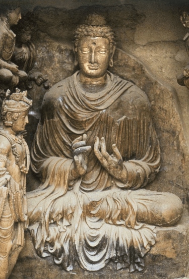 The Buddha, Tapa Shotor monastery in Hadda, Afghanistan, 2nd century CE