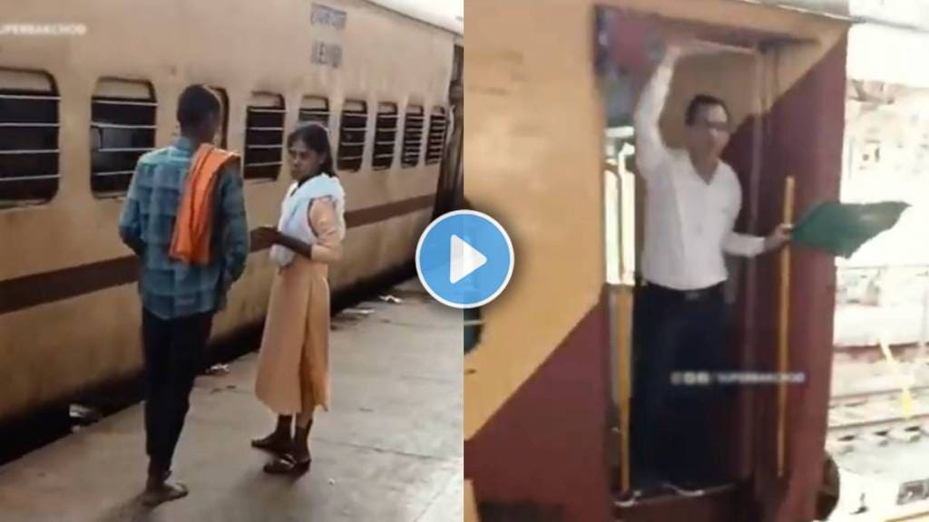 irctc indian railway Rail guard viral video