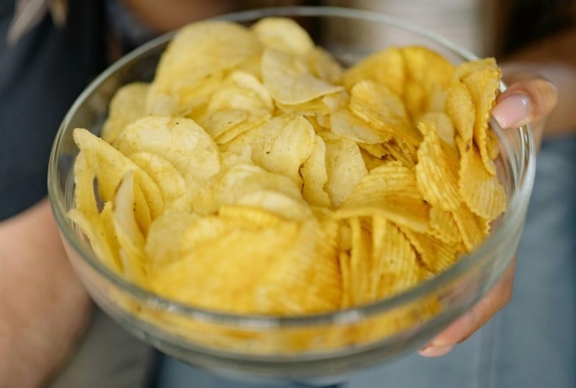 Avoid potato chips during menstruation