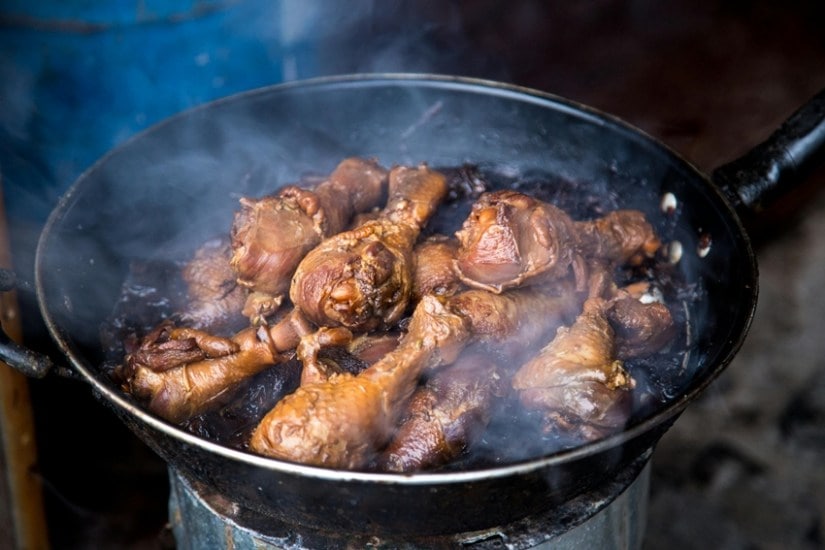 chicken production in china