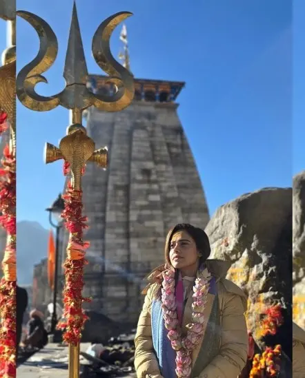 Nusrat Bharucha visit Kedarnath