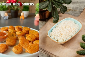 Leftover rice snacks recipe easy recipe of rice