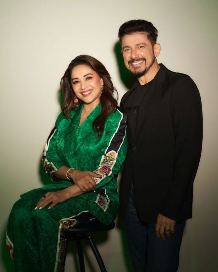 madhuri dixit husband and two children names