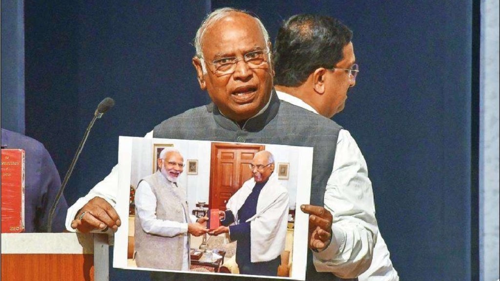 Kharge slams Modi for ignoring dalit leaders in cabinet