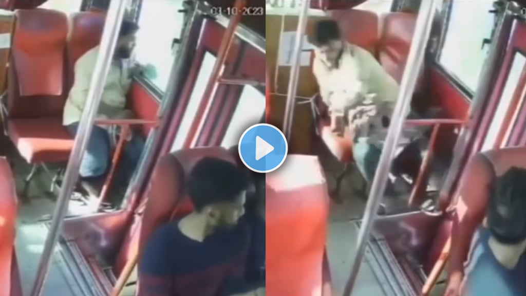 Terrible accident of man put his hand out of the window and it hit the pillar video viral