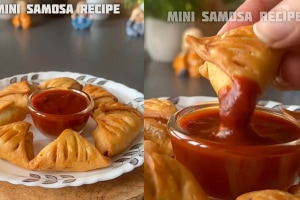 Crunchy mini samosa recipe know ingredients and recipe of mini samosa at home