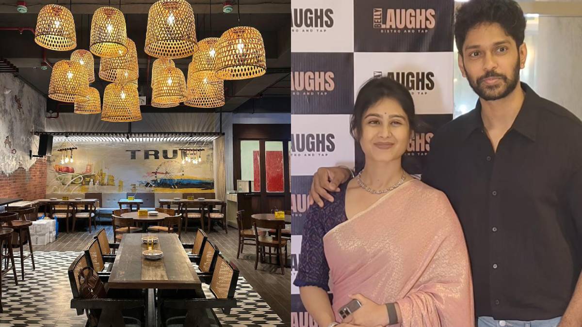 mrunal dusanis and her husband started new restaurant in thane