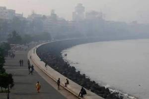 mumbai air quality in moderate category