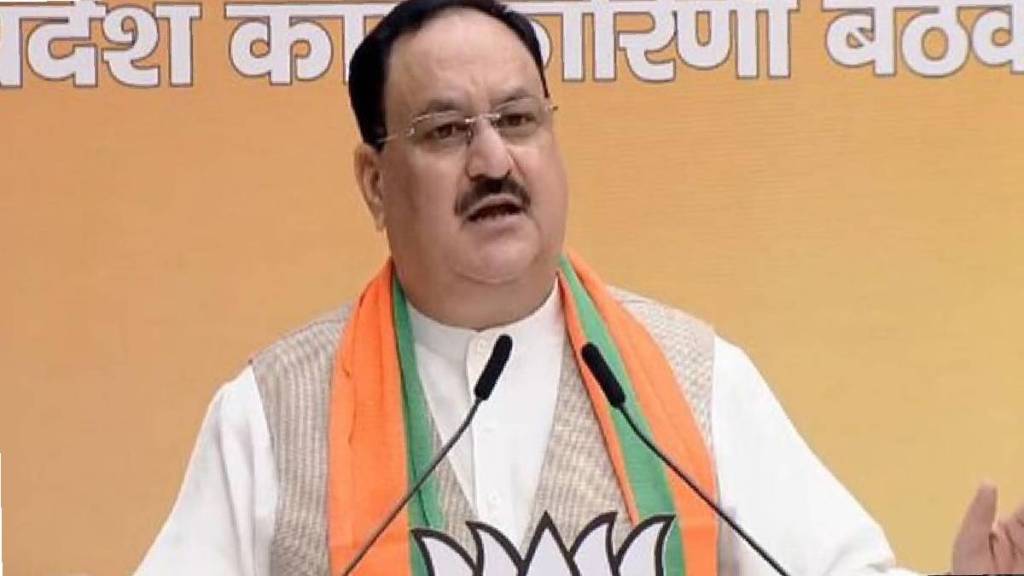 bjp president jp nadda accuses congress for spreading wrong narrative about manipur