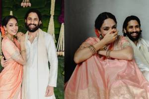 naga chaitianya sibhita dhulipala wedding card viral